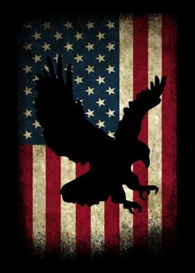 Betsy Ross War Flag Eagle