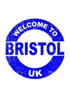 Welcome To Bristol Stamp