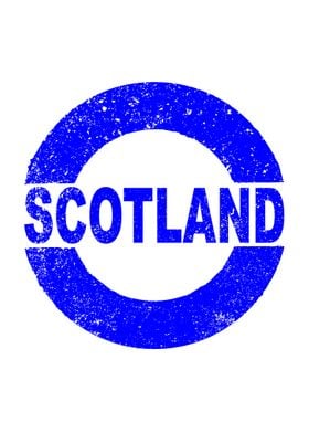 The Text Scotland Stamp