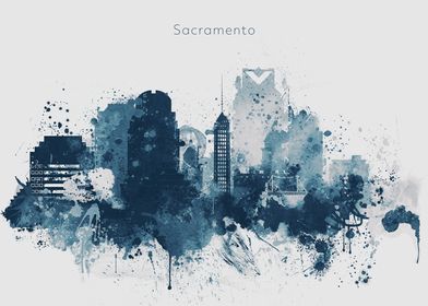 Sacramento California Blue