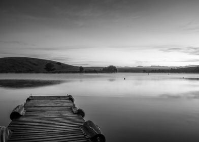 Sunrise on a lake