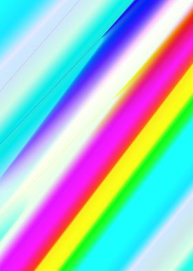 COLORFUL ABSTRACT RAINBOW 