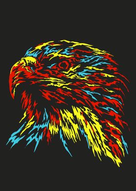 Abstract eagle