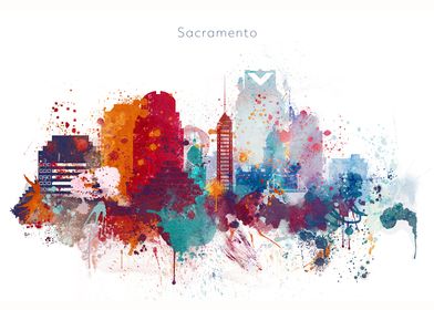 Sacramento Skyline City