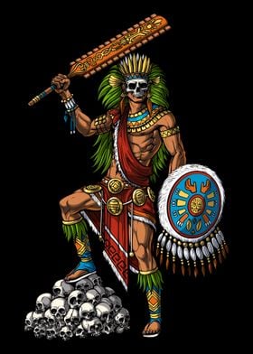 Aztec King Warrior 