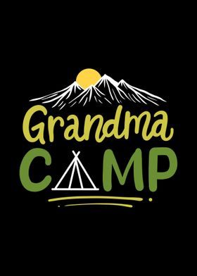 Grandma Camping