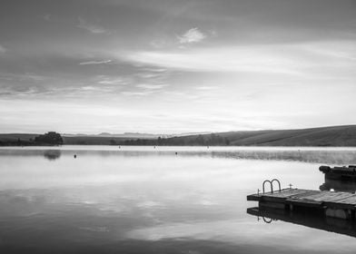 Sunrise on a lake