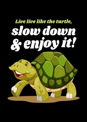 Slow down  Enjoy It