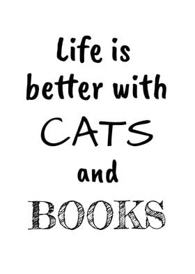 Life Better Cats And Books