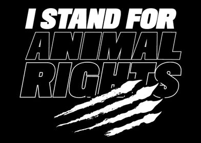 Stand for animal rights