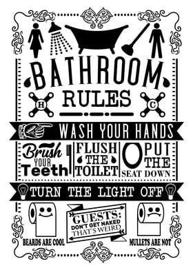 Bathroom Rules