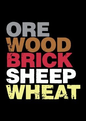 ore wood brick