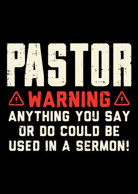 pastor warning