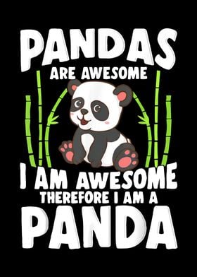 pandas are awesome