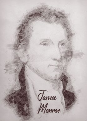 Sketch James Monroe