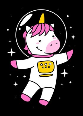 Unicorn Astronaut