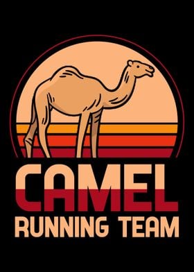 Camel Running Team Animal