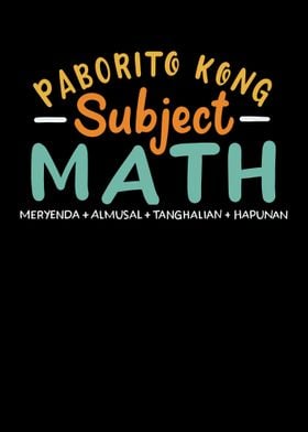 Paborito Kong Subject Math