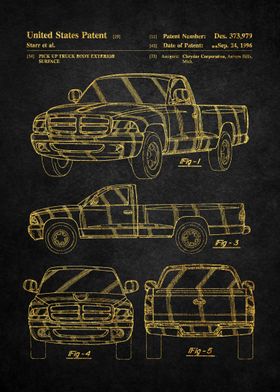 17 Dodge Ram Truck Patent