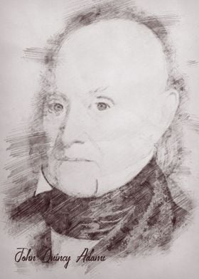 Sketch John Quincy Adams