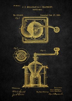 4 Coffee Grinder Patent P