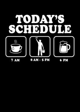 Todays Schedule Coffee