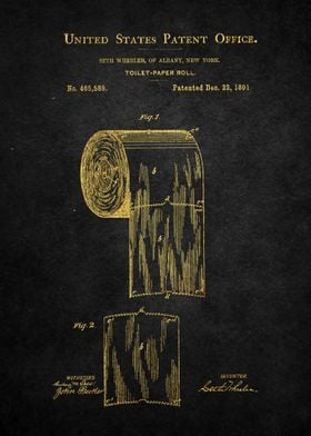 1 Toilet Paper Patent