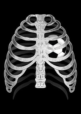 Skeleton Ribcage Soccer