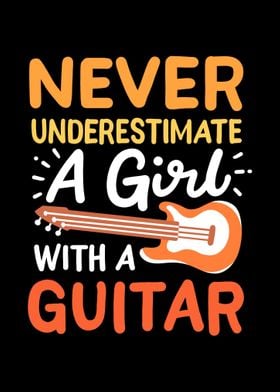 Guitar Girl Guitarist