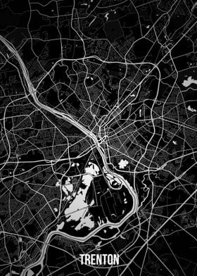 Trenton dark map