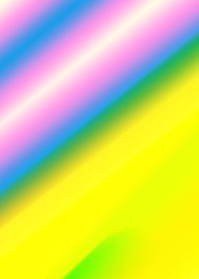 yellow blue pink abstract