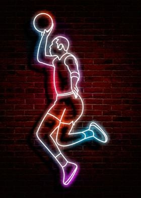 basketballer neon