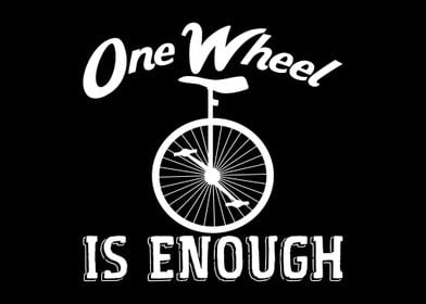 One Wheel Joke Unicyclist