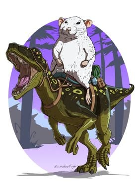 Rat Herrerasaurus Rider