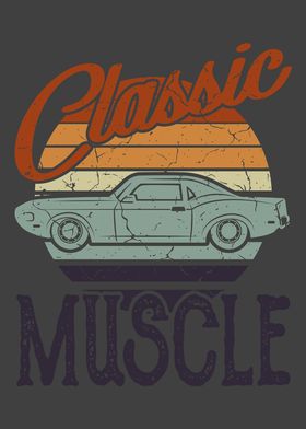 VINTAGE MUSCLE CAR MUSCLE