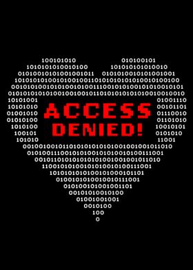 Access Denied Heart 