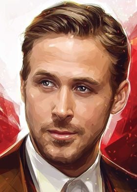 Ryan Gosling pop art 