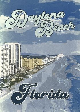 USA Beach Florida Vintage