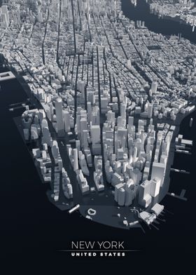 New York 3D City Map