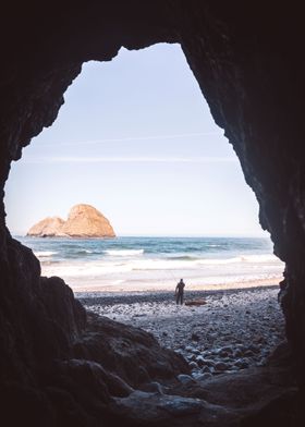 Cave at the Beach PNW 