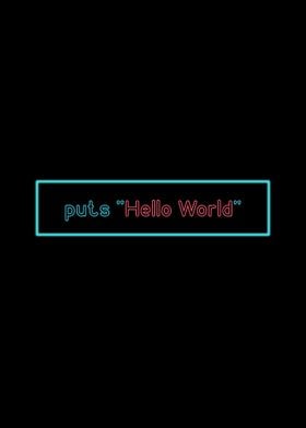 Hello World Ruby