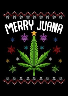 Merry Juana Xmas Cannabis