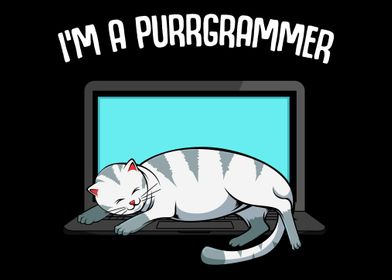 Purrgrammer Cat Laptop