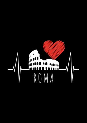 Rome Colosseum Heartbeat