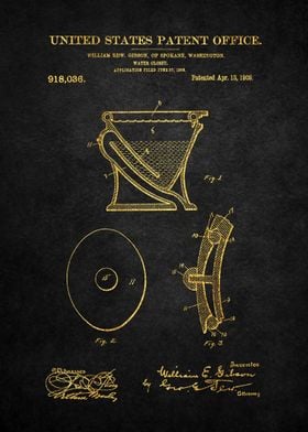 15 Water Closet Patent