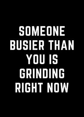 Someone busier than you