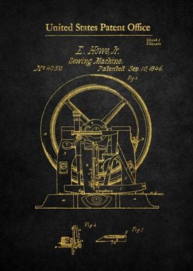 19 Sewing Machine Patent 