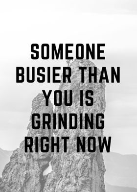 Someone busier than you