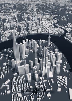 Shanghai 3D City Map
