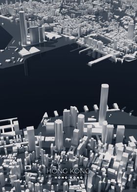Hong Kong 3D City Map